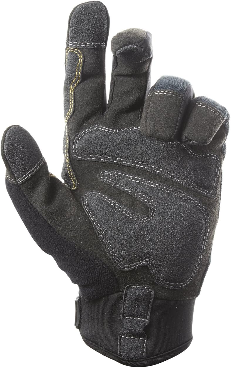 CLC Custom Leathercraft 145XL Tradesman Glove, Black/Grey X-Large
