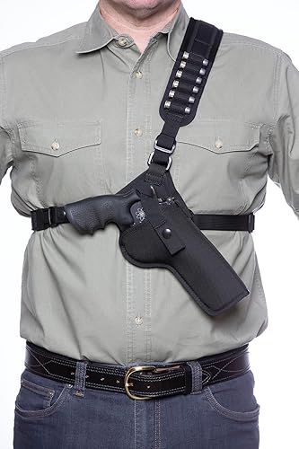 DIAMOND D OUTDOORS Denali Funda de pecho - Revolver 4 5/8", color negro