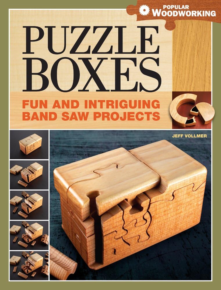 Puzzle Boxes: Fun and Intriguing Band Saw Projects Paperback – March 29, 2012