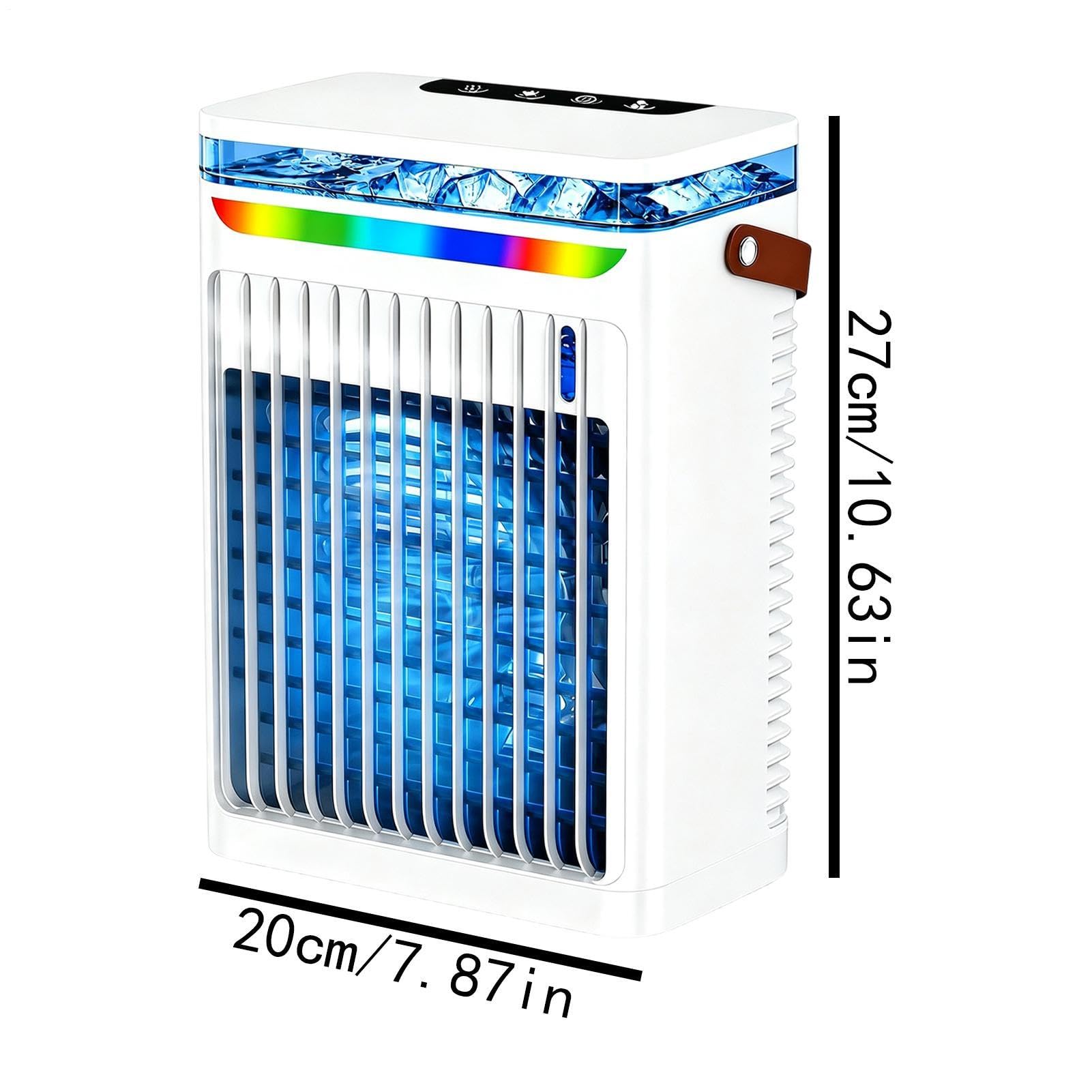 Ventilatore Nebulizzatore Dispositivo Soffiante Da Tavolo A 6 Velocità Con | Ventilatore Nebulizzatore Personale Con Serbatoio 800ml Per Casa Ufficio Esterno Campeggio Spiaggia Aut