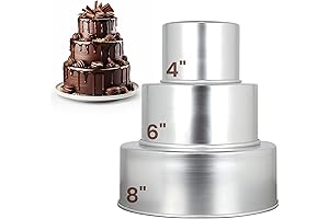 3 Tier Cake Pans - A Bakers' Dream for Towering Treats