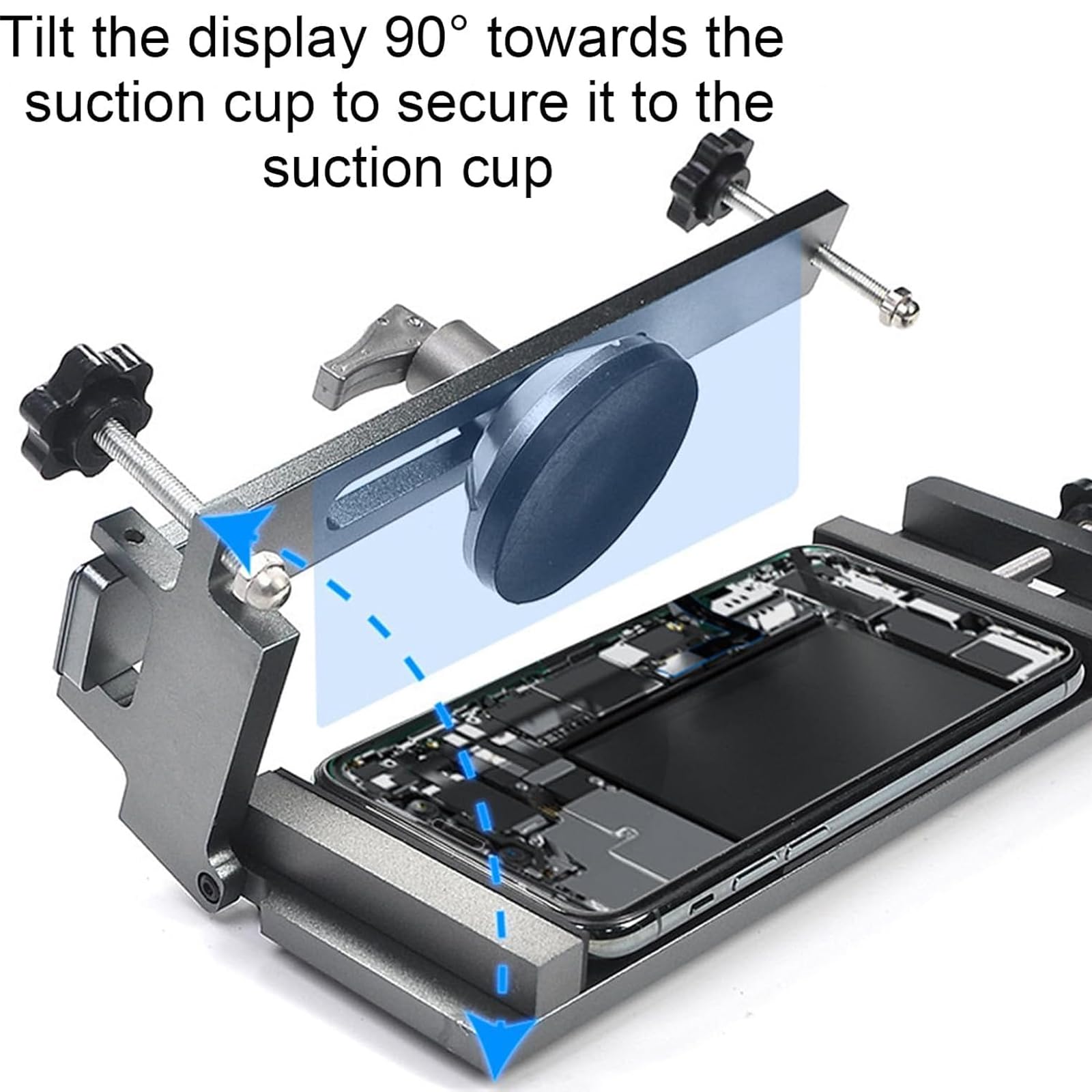 Máquina Separadora De Pantallas LCD, Herramienta De Extracción De Pantalla | Separación sin calor, ventosa potente, aleación de aluminio, silicona antiarañazos, amigable para principiantes