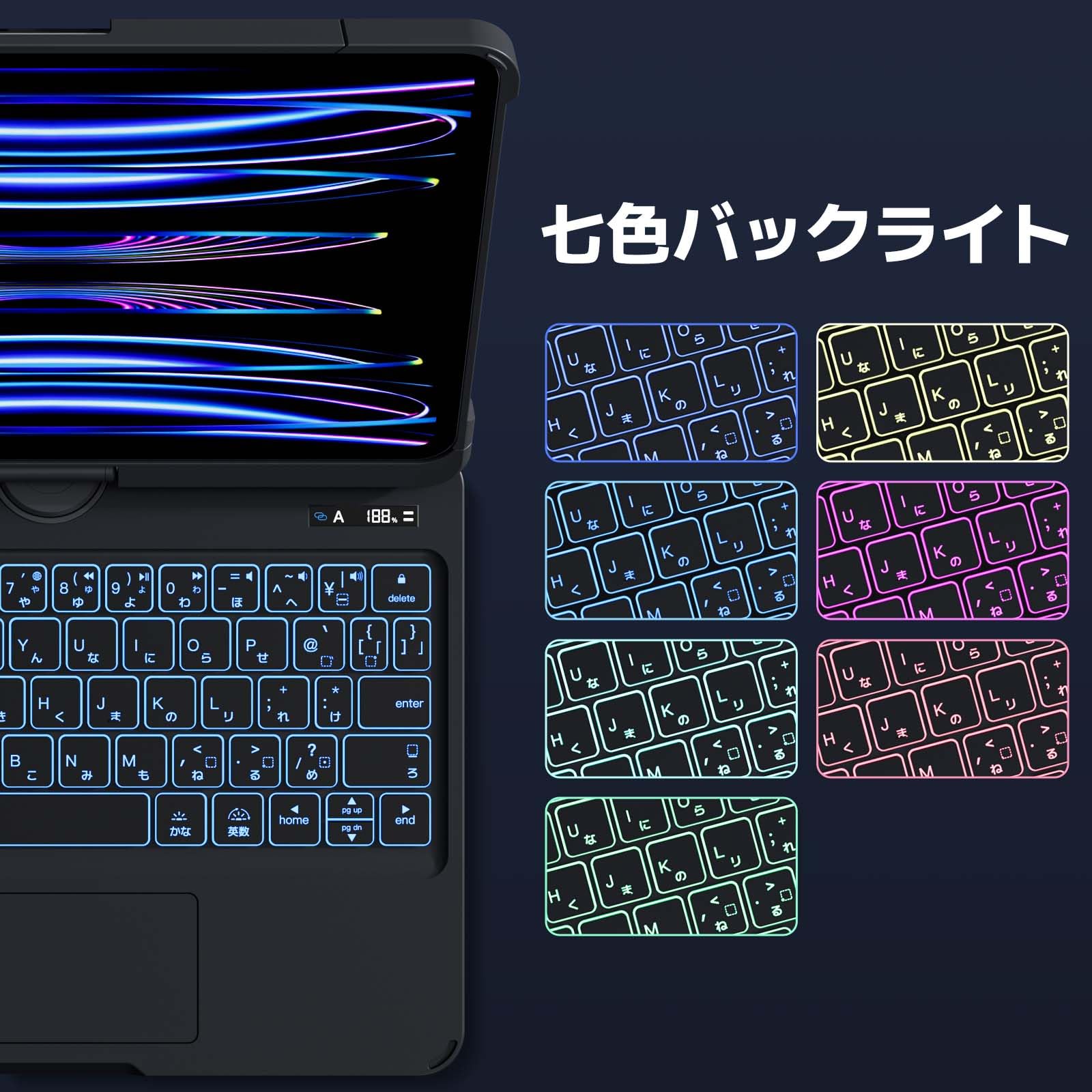 Amazon.co.jp: GBZ COVELL【2024 日本語配列】 iPad キーボードケース