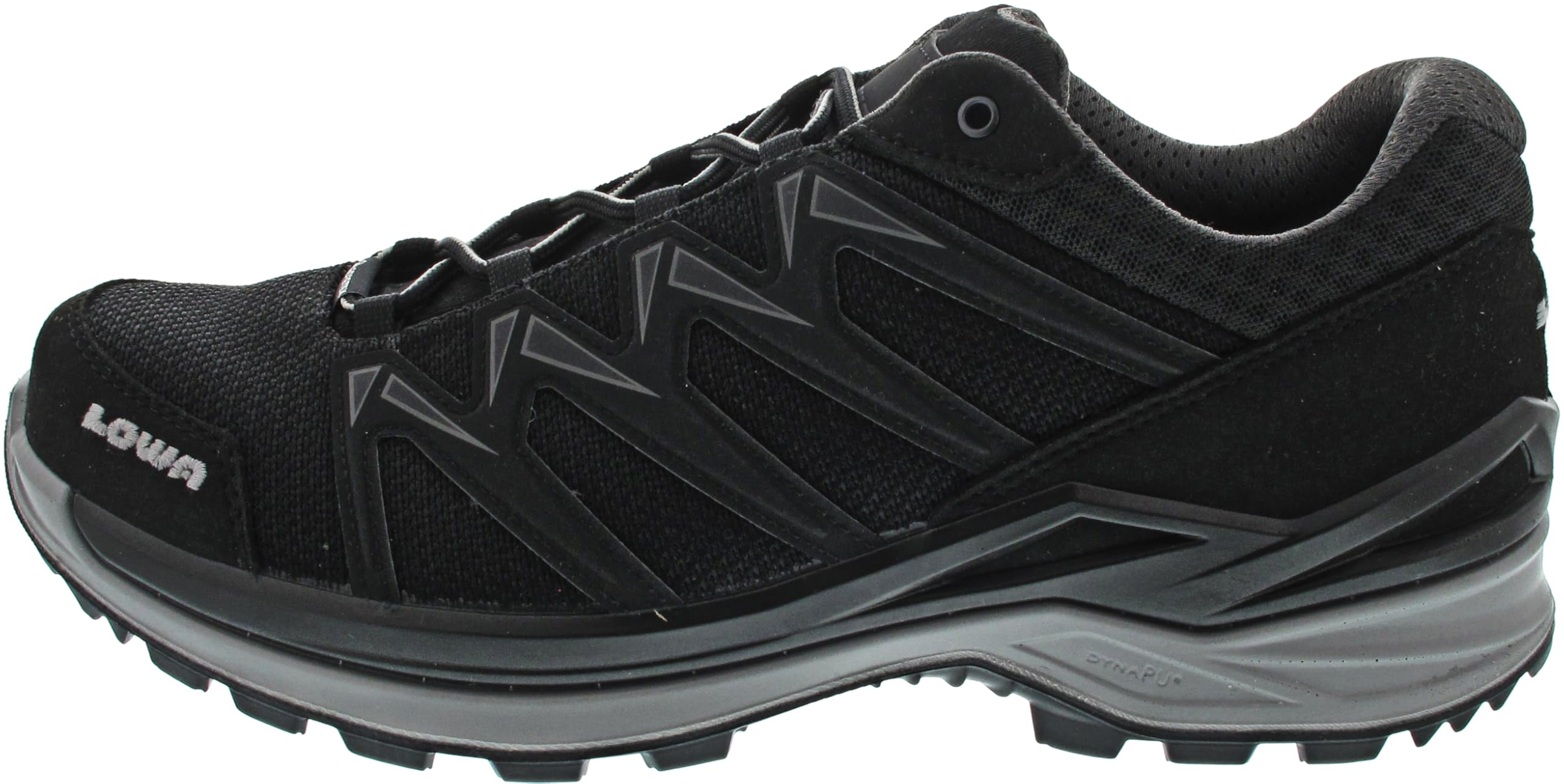 LOWA Innox Pro GTX LO Low Shoe, Black Grey, 9.5
