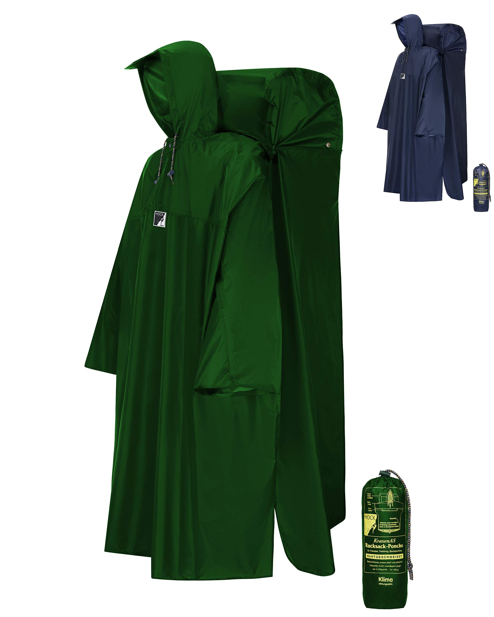 Mochila de Senderismo de Poncho kraxen AS climática (Transpirable) (GESCHENKE, Tapetenjoe: 39,90 & # x20ac; Armario 64,90 & # x20ac;)