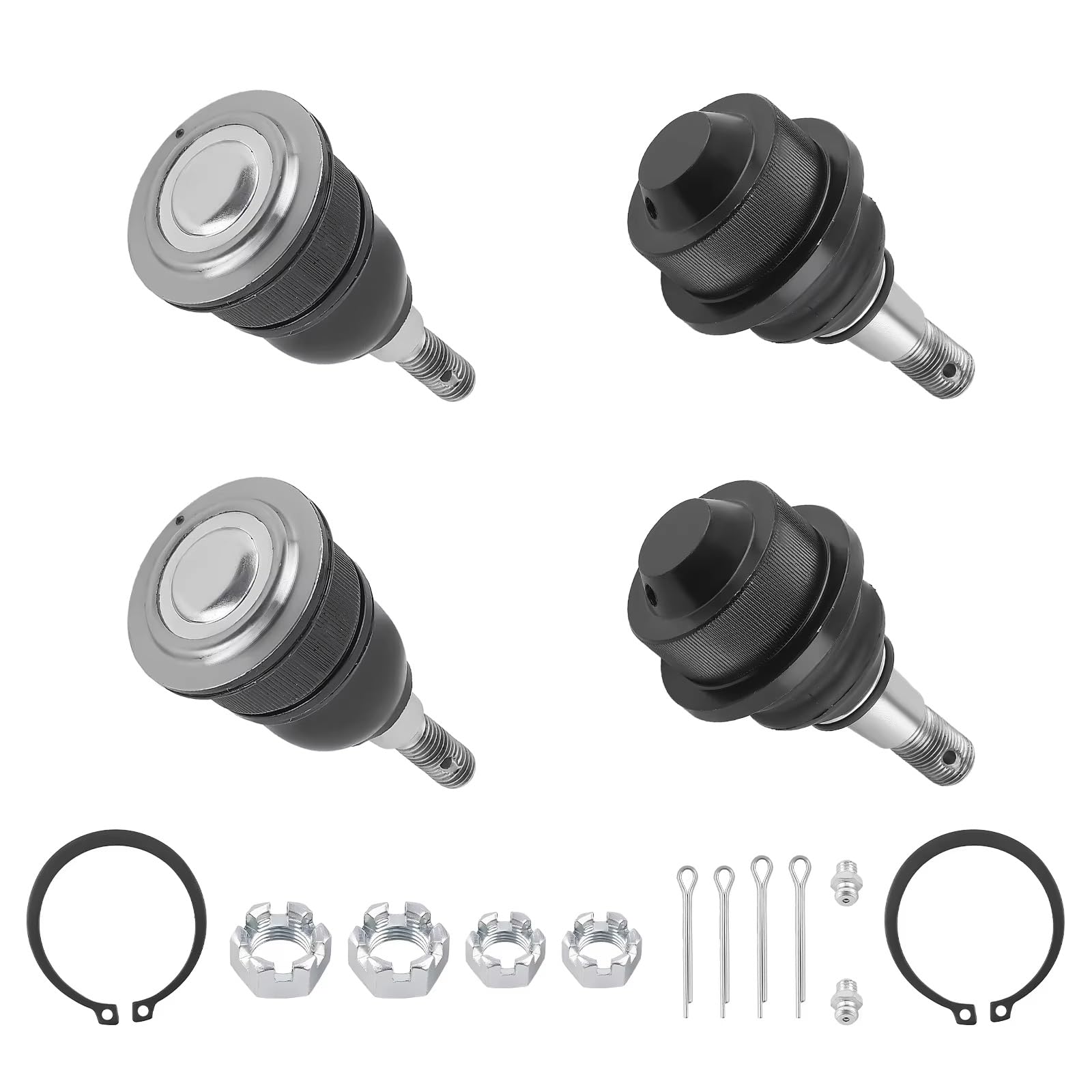 Kit Rótula Suspensión Juntas Rótula Dirección Compatible Con GMC Para Yukon XL 2500 2000-2010 Kit Brazo Control Delantero Superior Inferior K6693 K6696