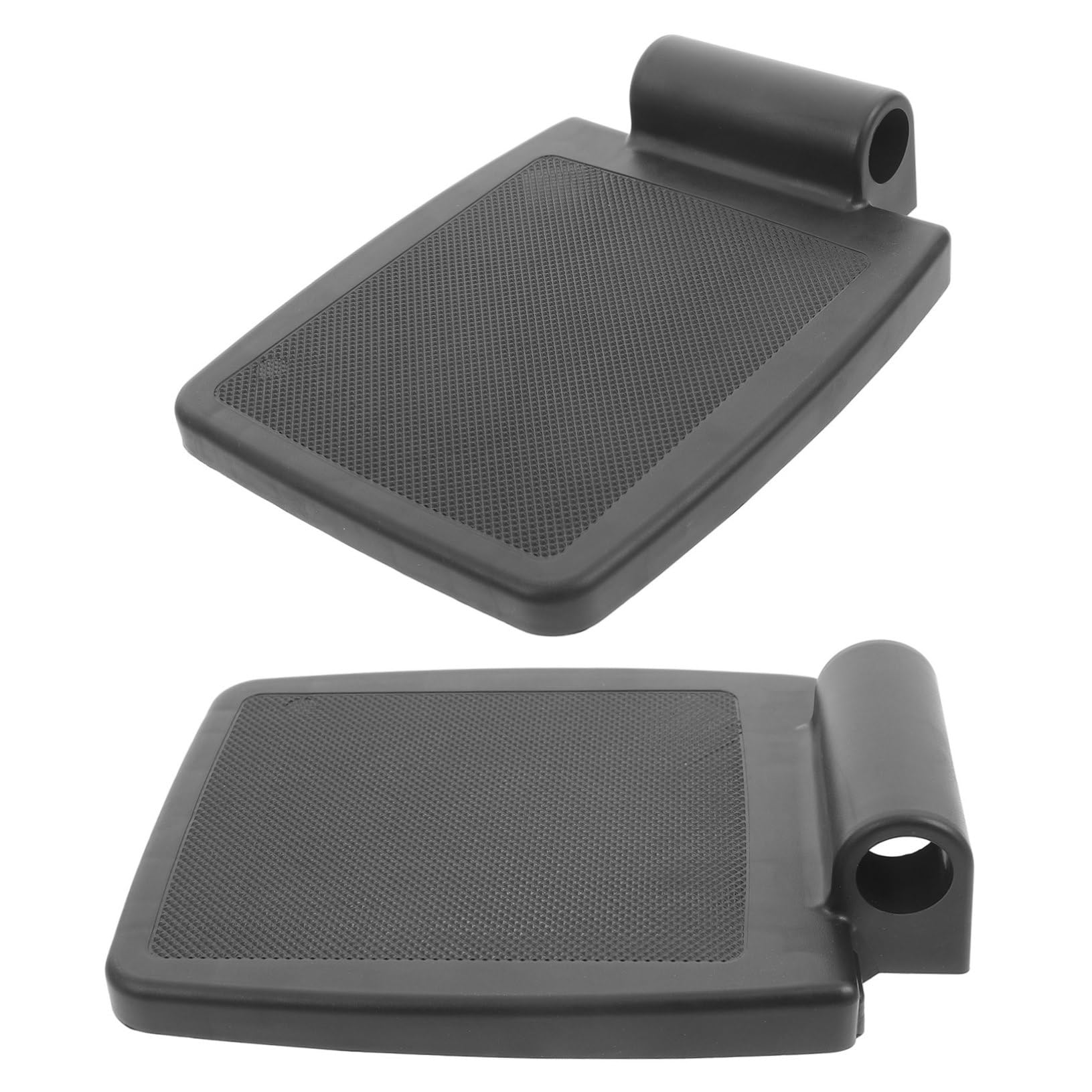 Reposapiés Para Silla De Ruedas 2 Piezas Pedal Resistente Negro Plataformas Elevadoras Seguridad Comodidad Personas Mayores Cuidado Diario