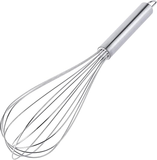 KADAX Stainless Steel Whisk 30cm Whisk Manual Balloon Whisk Hand Whisk