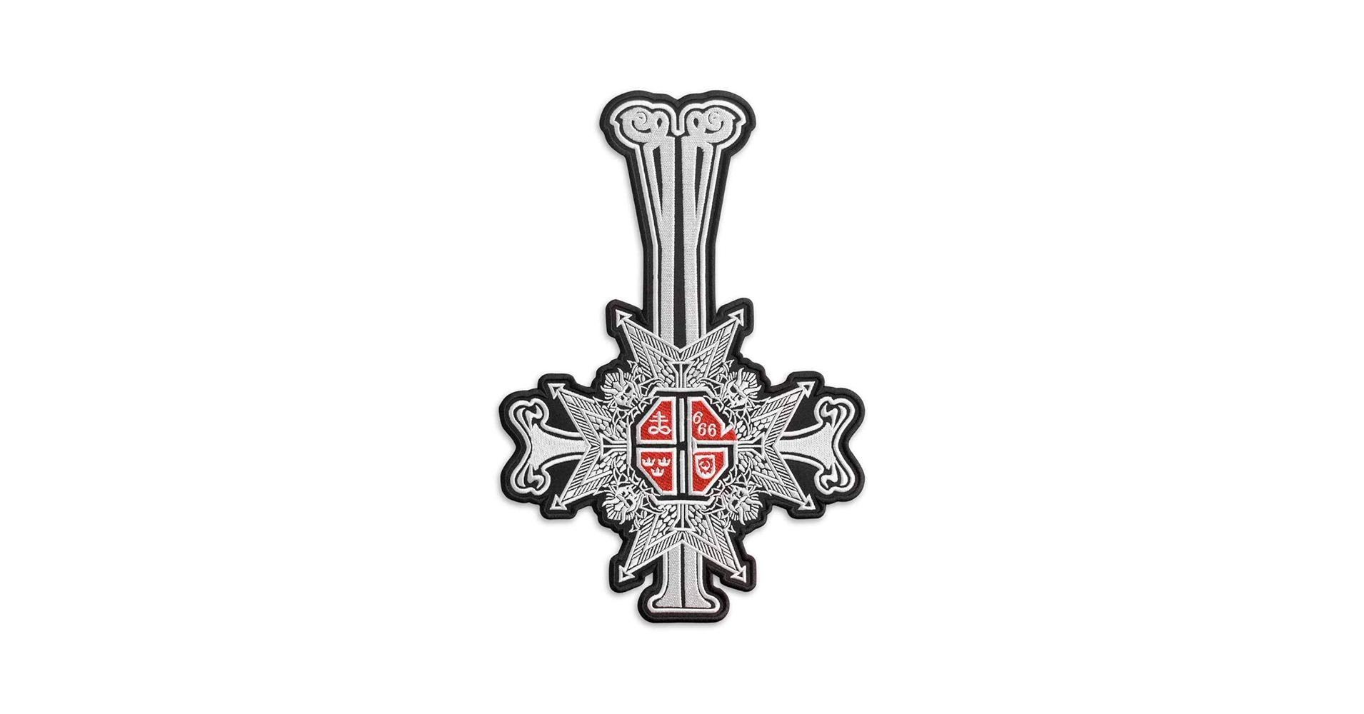 Amazon.com: Ghost BC Papa Emeritus Grucifix Cross Heavy