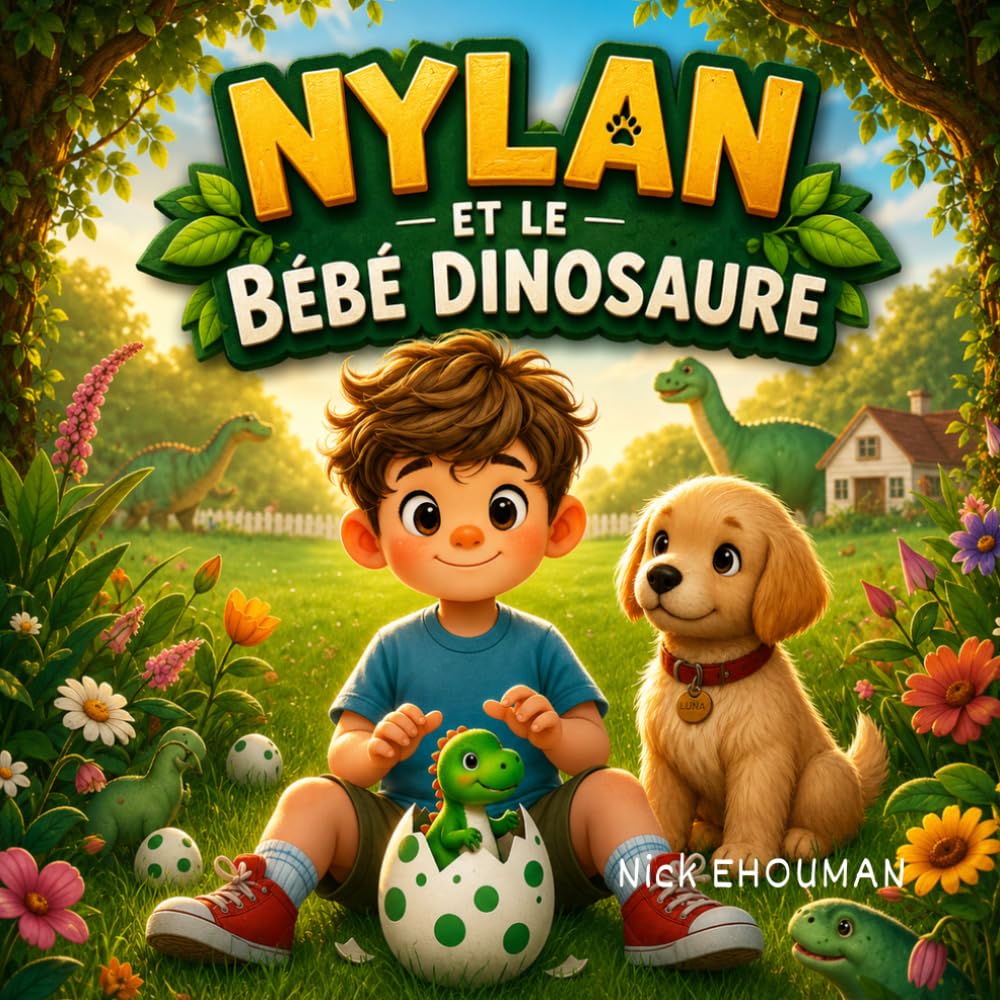 Nylan et Le Bébé Dinosaure: Une histoire touchante sur l’amitié, la gentillesse et l’aventure pour enfants de 4 à 8 ans (Les Aventures de Nylan et Luna)