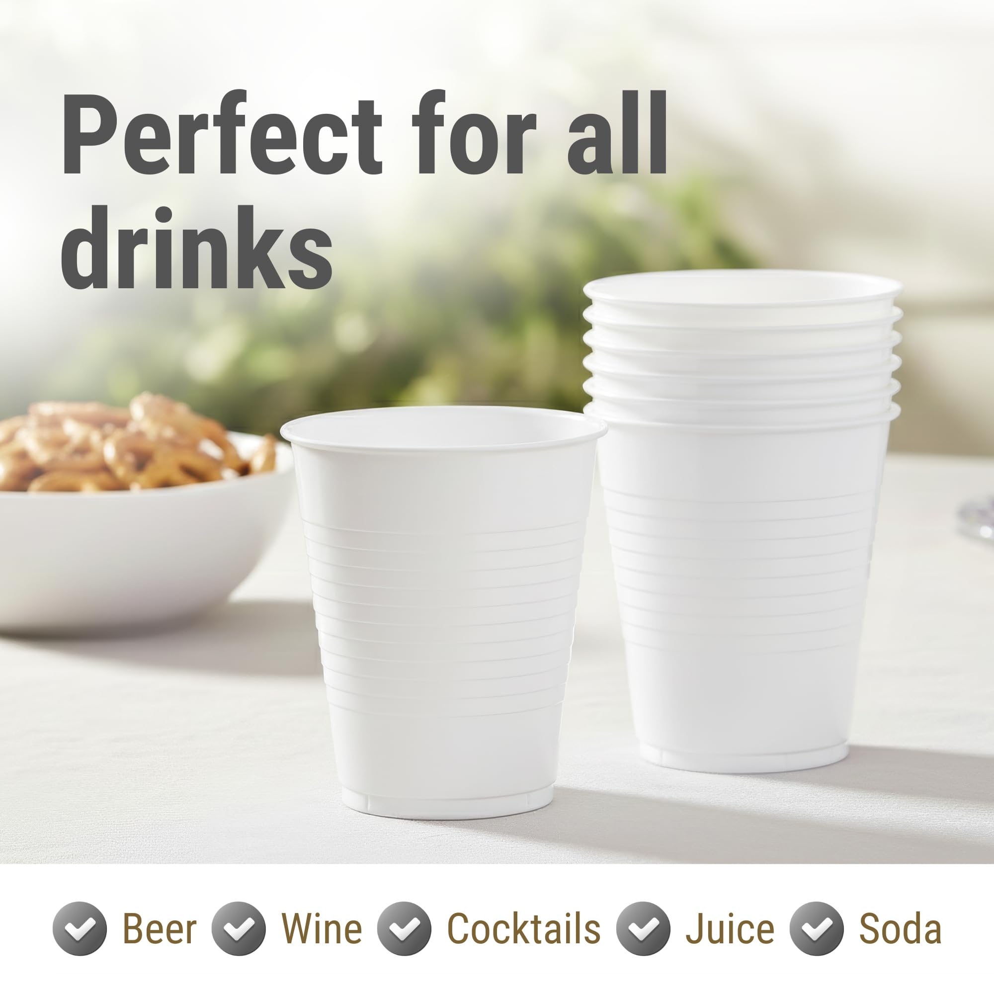 16 oz double wall clear plastic tumblers Dolly