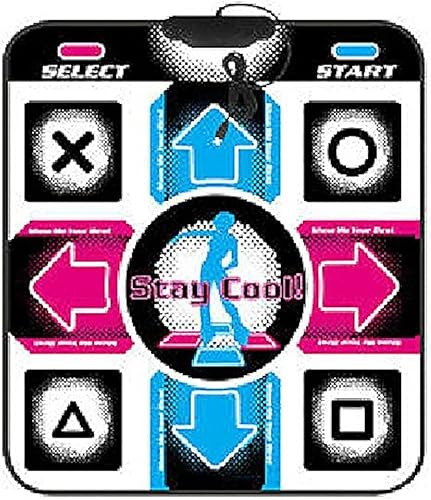 AVIUDHE Almohadilla de danza, alfombrilla de baile para Dance Dance Revolution (DDR) Manta de baile USB sensible antideslizante para PC, portátil,