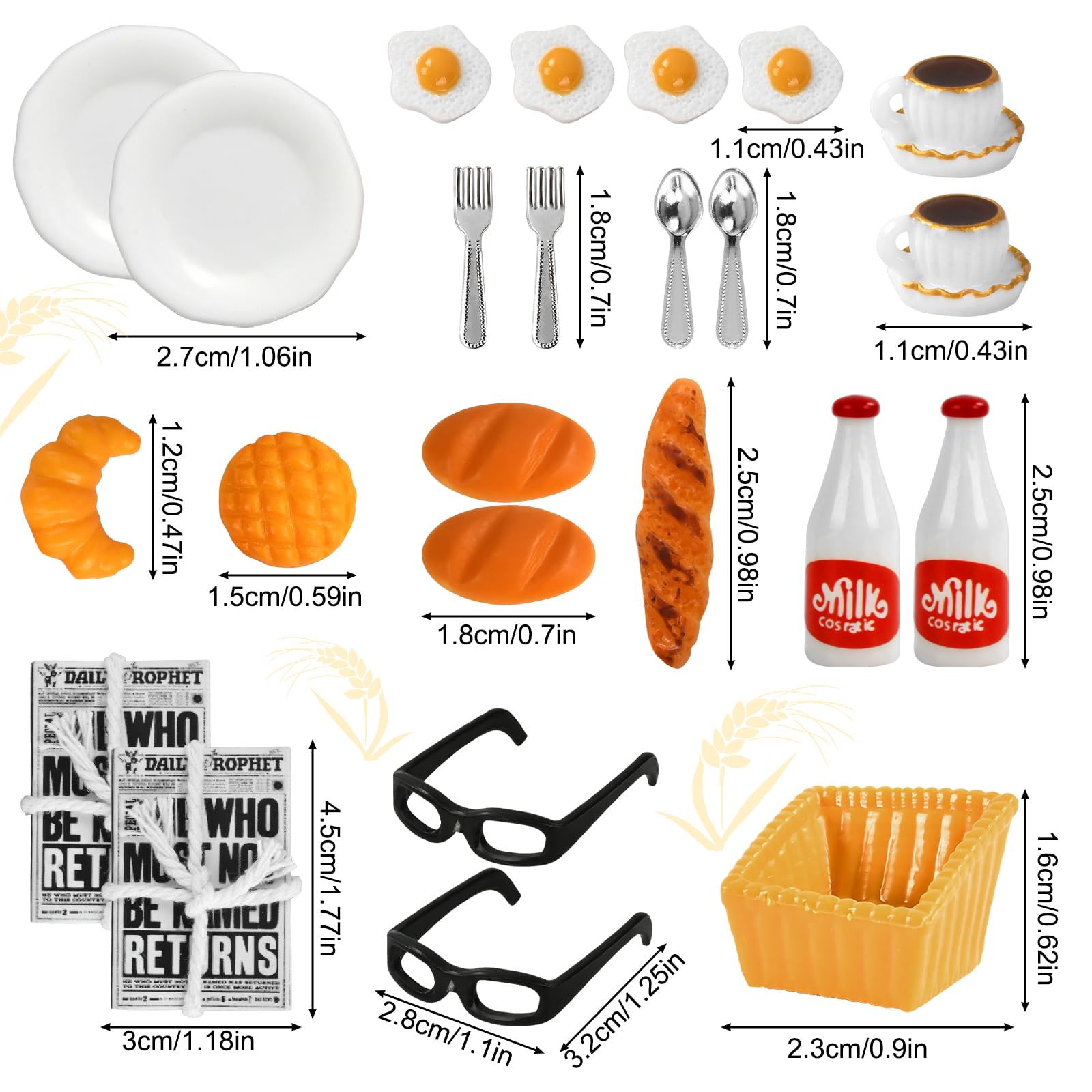 Miniature Nourriture Jouet 1/12 - Fausses Chips, Bonbons, Boissons - Accessoires Maison De Poupée