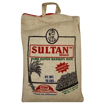 Sultan Basmati Rice, 10-pounds