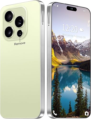 16PROMA X 16GB+1TB 6.99 pulgadas pantalla HD teléfono celular desbloqueado, batería 7000mAh desbloqueado el teléfono, Android 14 botón de huella