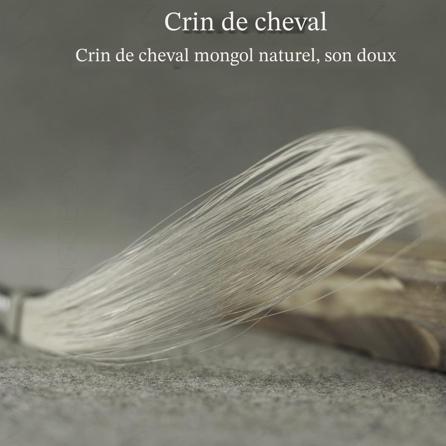 Archet de violoncelle Vingobow Pernambuco pour joueurs professionnels Son profond et chaleureux Concerto en crin de cheval naturel niveau 4/4 taille