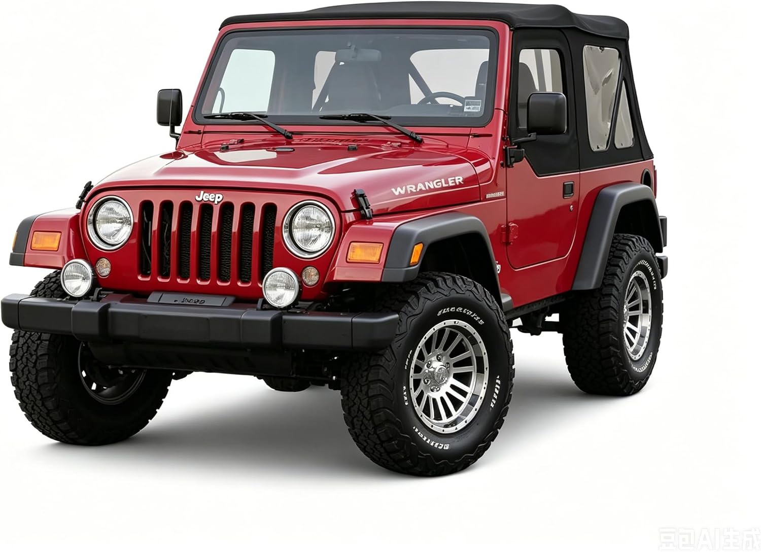 97-06 TJ Soft Top, DOT Tinted Removable Windows PVC Cover,Black | 97-06 TJ