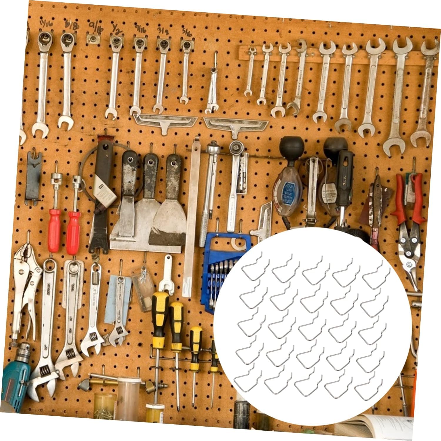 Stecktafel-Haken, 12 Stück Lochtafel-Haken, Kleiderbügelhaken, Stecktafel-Hängeklammerhaken, Metall-S-Haken, Stecktafel-J-Haken, Einzelhaken, Strumpfhaken for Regal, Zange, Präsentationsständer, Haken