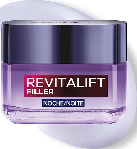 L'Oréal Paris Revitalift Filler, creme de noite com ácido hialurónico, 50 ml