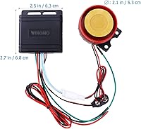 Vista 4 de Sistema de alarma de motocicleta Sistema de seguridad antirrobo con control remoto doble 12v universal