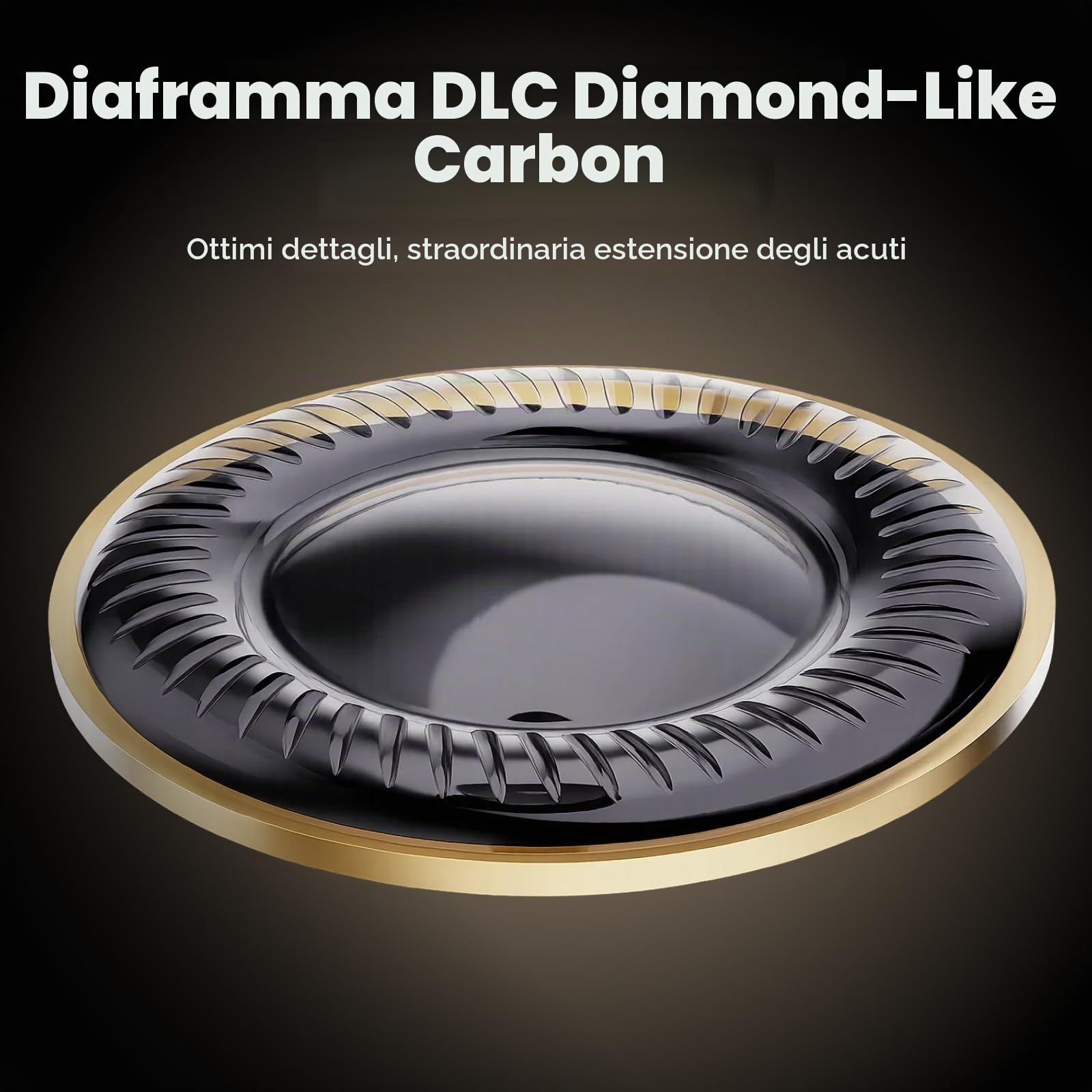 Linsoul Kefine Klean In Ear Monitor,Cuffie con Driver Dinamico con Diaframma DLC 10mm,Auricolari da Gioco,Ugelli Sostituibili,Cavo Placcato Argento Staccabile per Audiofili (Senza Mic 3.5mm, Argento)