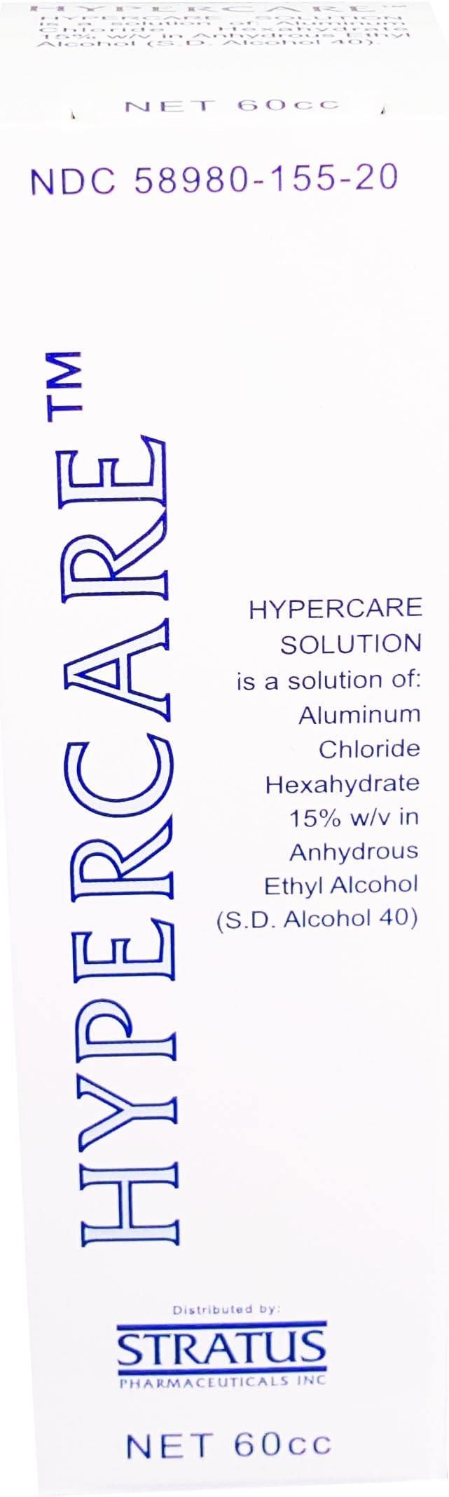 Hypercare 15% Solution 60 cc by Stratus Pharmaceuticals, Clear, 1 Count (Pack of 1)