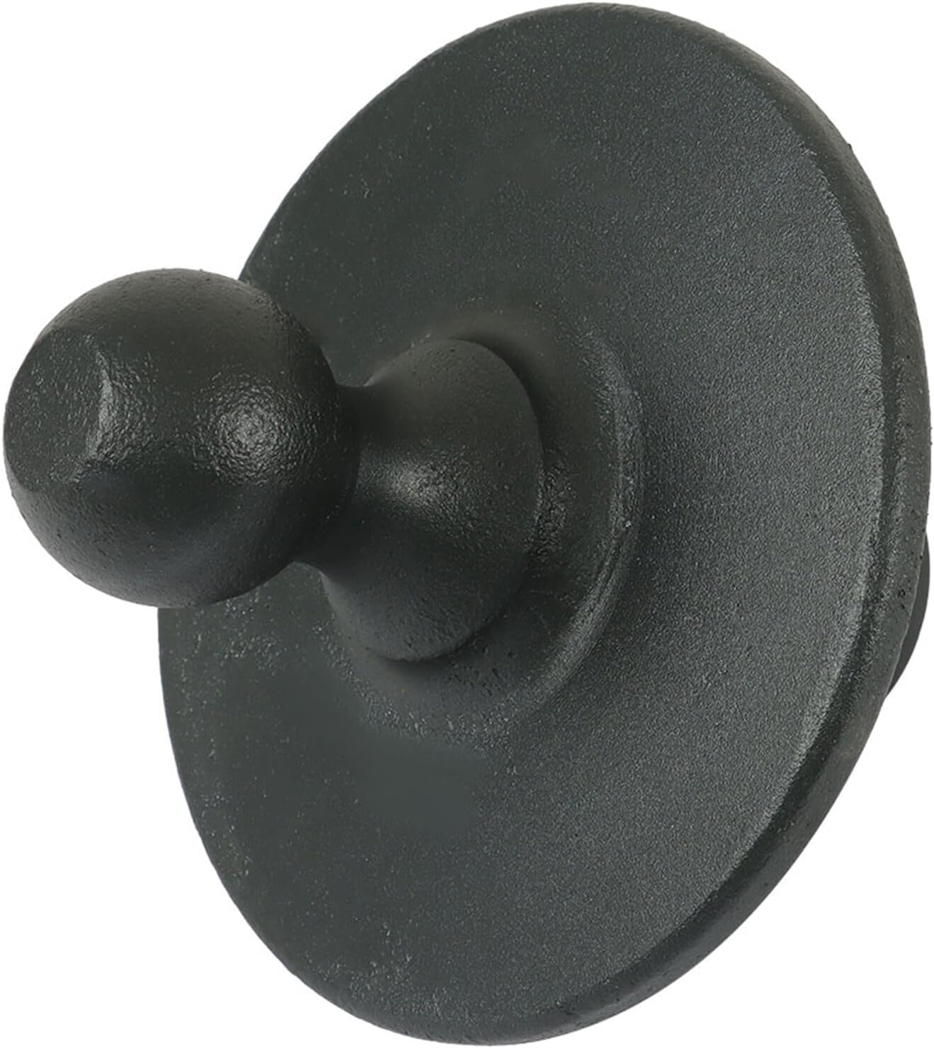 Gooseneck Ball Adapter Trailer Hitch Fifth Wheel Kingpin to 2-5/16 Inch Gooseneck Ball Towing Receiver Adapter Black