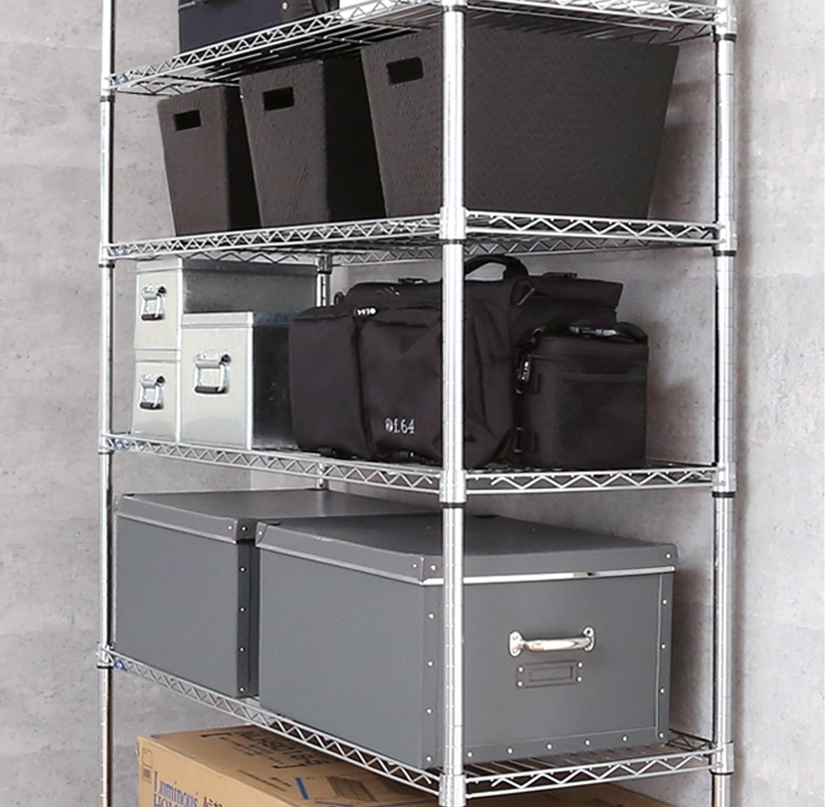 Amazon｜[25mm] ルミナス ルミナススリム 突っ張りラック 6段 （幅