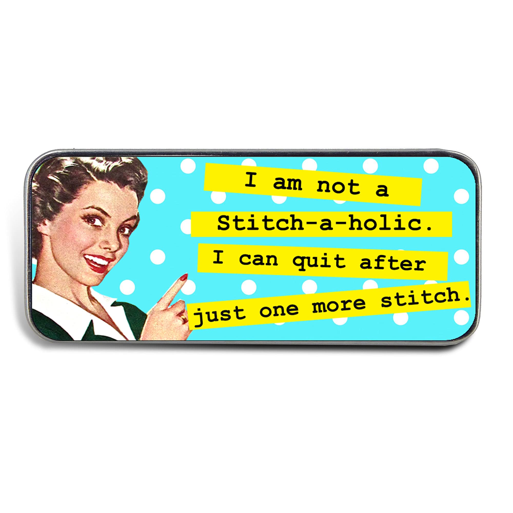 Magnetic Sewing Needle Case I am Not a Stitchaholic ...