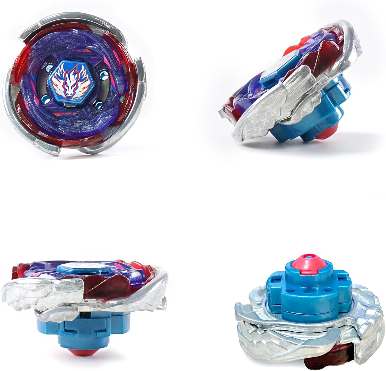 Bey Battling Top Metal Fusion Set-2 Spinning Tops Battle Set with 2 Launchers for Kids & Adults (BB108+BB105)