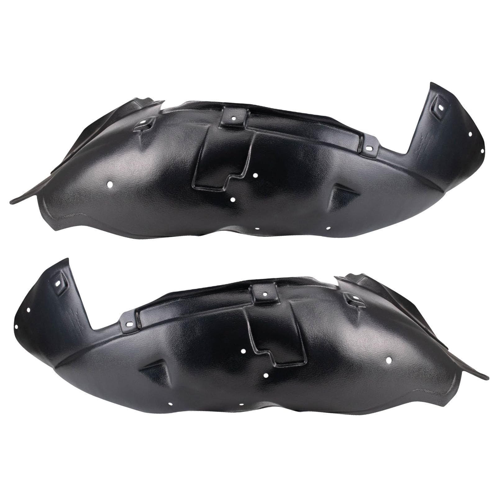 TRQ Front Inner Fender Liner Set | For 2003-2006 Cadillac Escalade ESV GM1250124 GM1251124