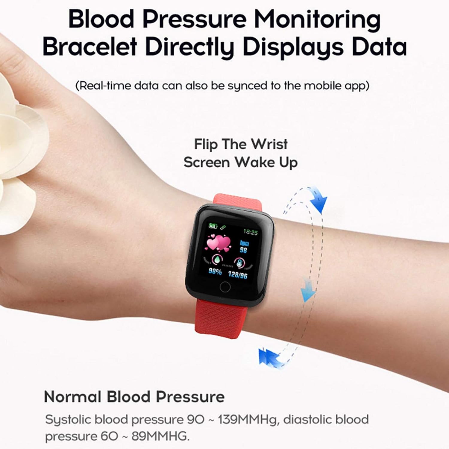 Orologio intelligente contapassi da polso intelligente Smartwatch con frequenza cardiaca, Bluetooth, contapassi, impermeabile, da uomo Orologio intelligente contapassi da polso intelligente Smartwatch con frequenza cardiaca, Bluetooth, contapassi, impermeabile, da uomo