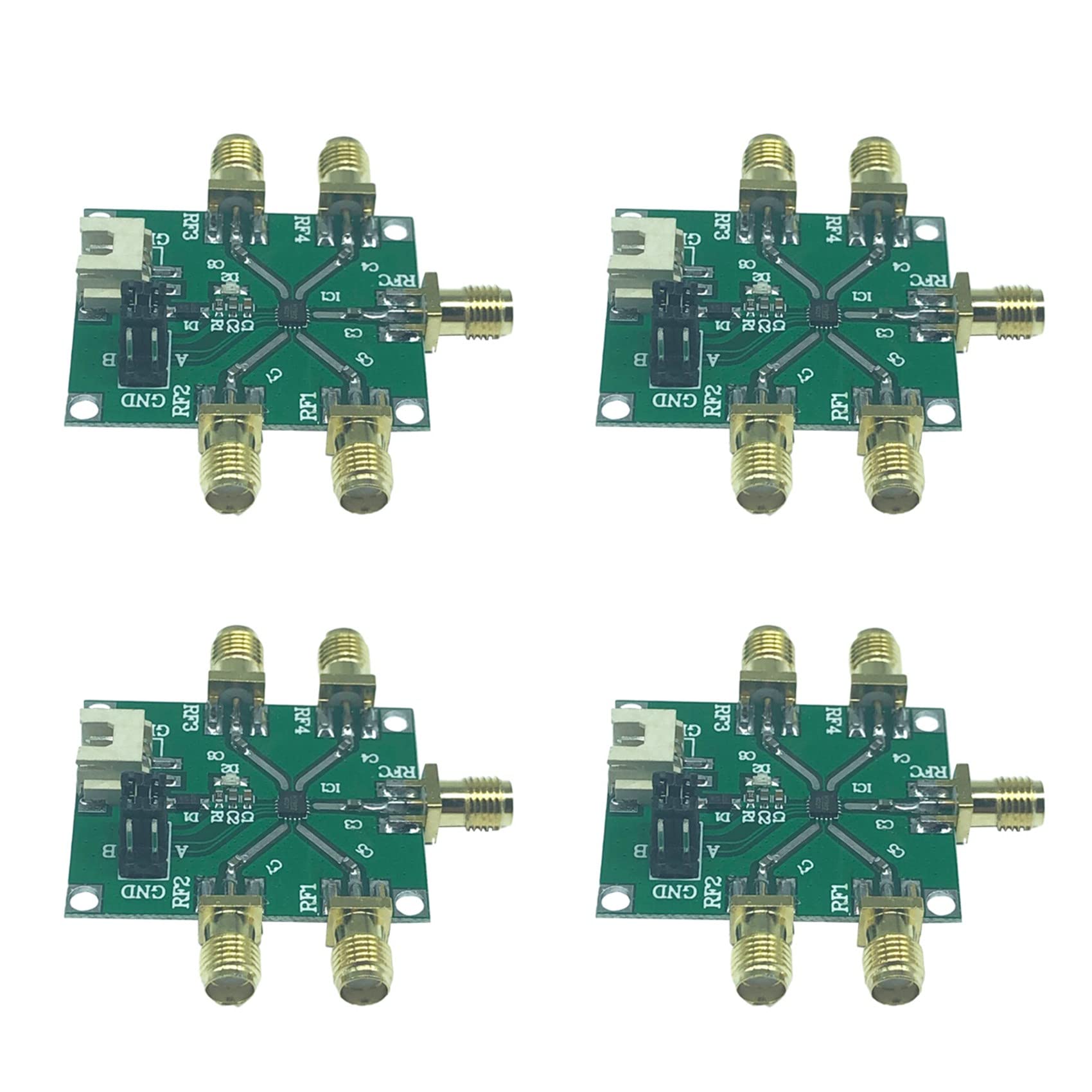 HF-Schaltmodul, Elektronisches Schaltmodul HF-einpolige 4-polige Nicht reflektierende elektronische Komponente HMC7992 0, 1-6 GHz