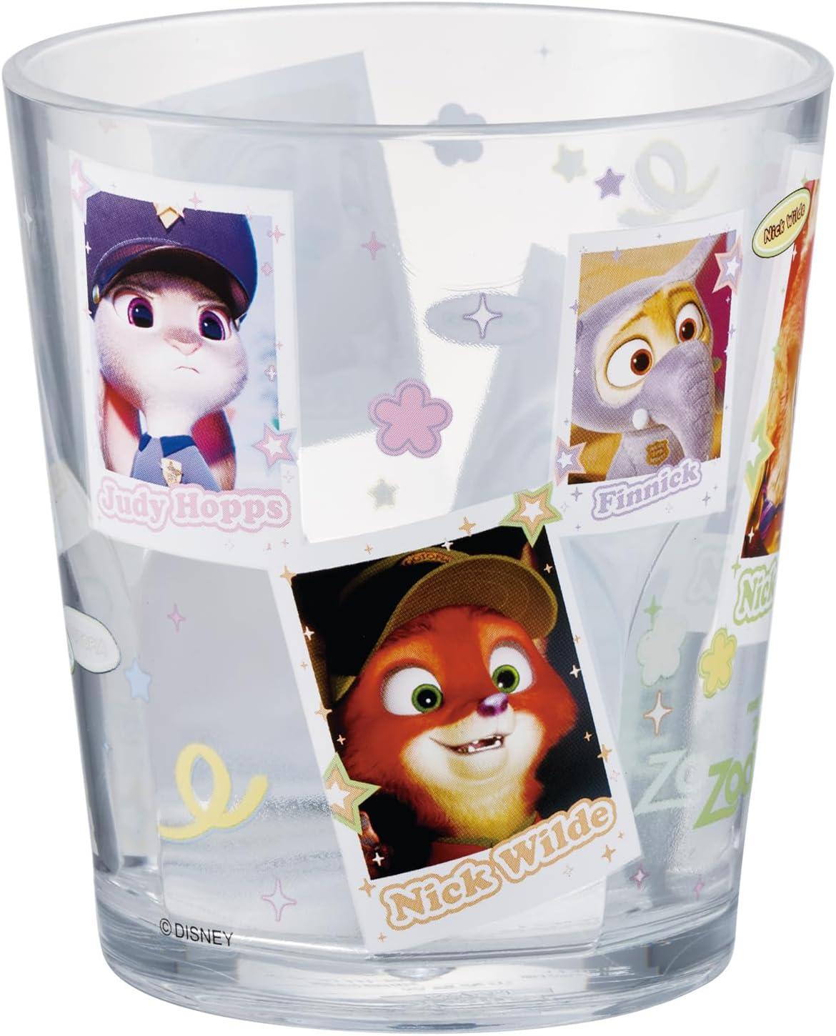 Skater KSA4J-A Cup, 9.5 fl oz (280 ml), Plastic, Acrylic, Dishwasher Safe, Made in Japan, Disney Zootopia Final Frame