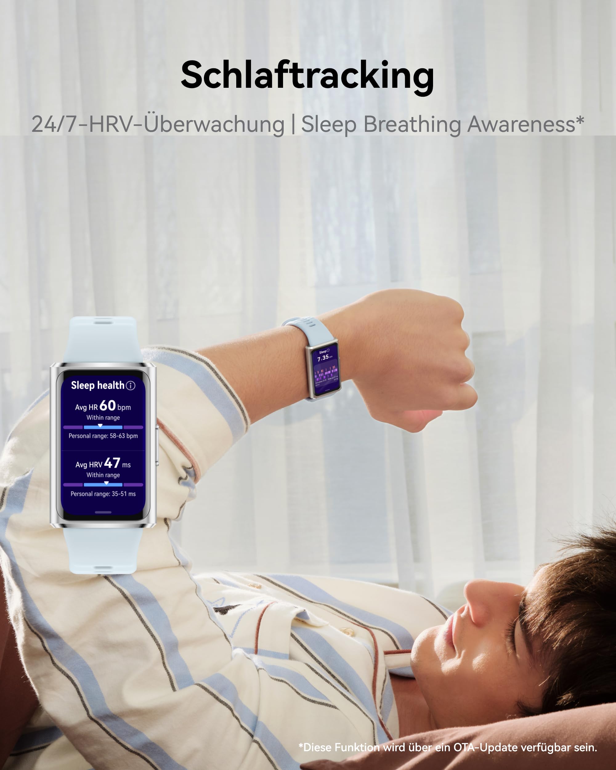 HUAWEI Band 11 Pro Smartwatch, Autonomes GPS Fitness Tracker, 1,62″ AMOLED 2000 Nits, Herzfrequenz- & Schlaftracking, SpO2, 5 ATM, Legierungsgehäuse, Schwarz