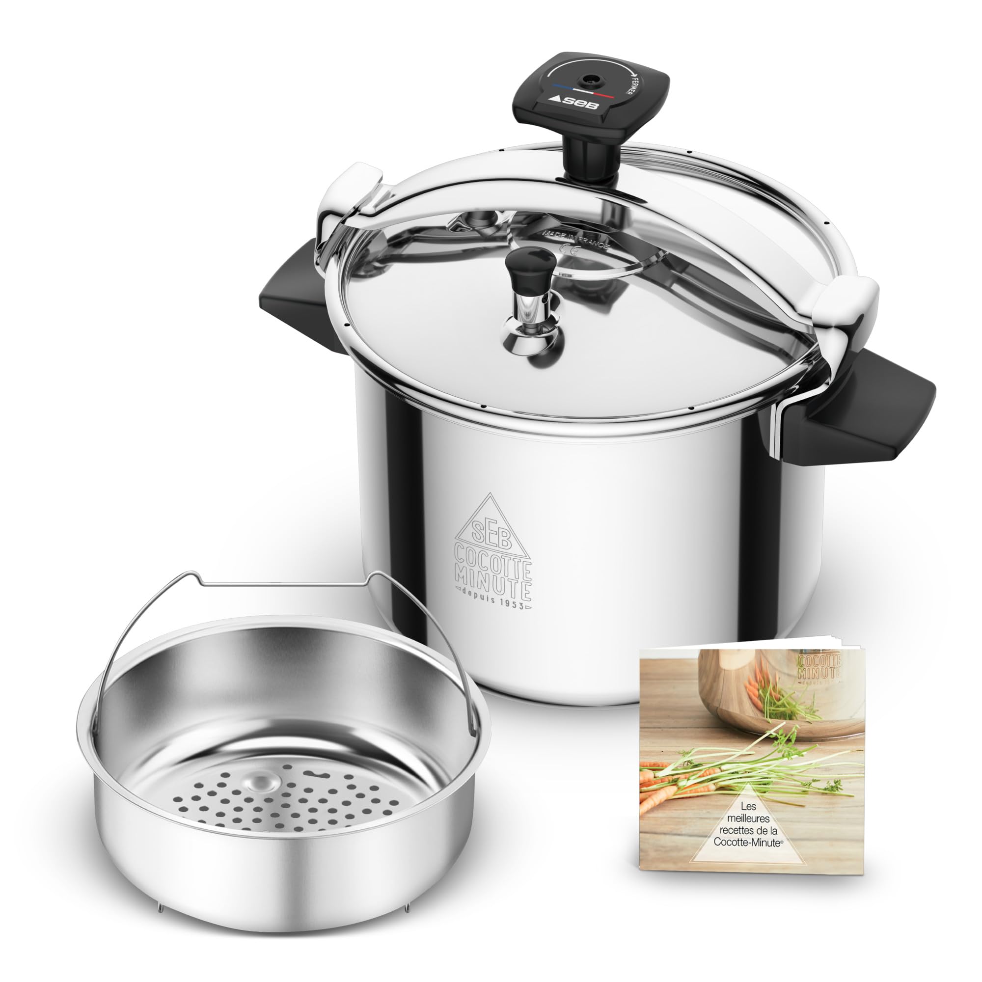 SEB P0534900 Pressure Cooker 9 L Stainless Steel