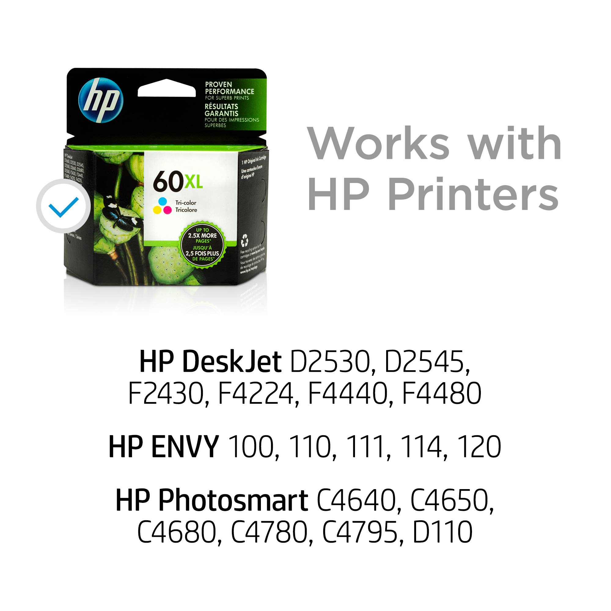 hp 60xl ink cartridge black
