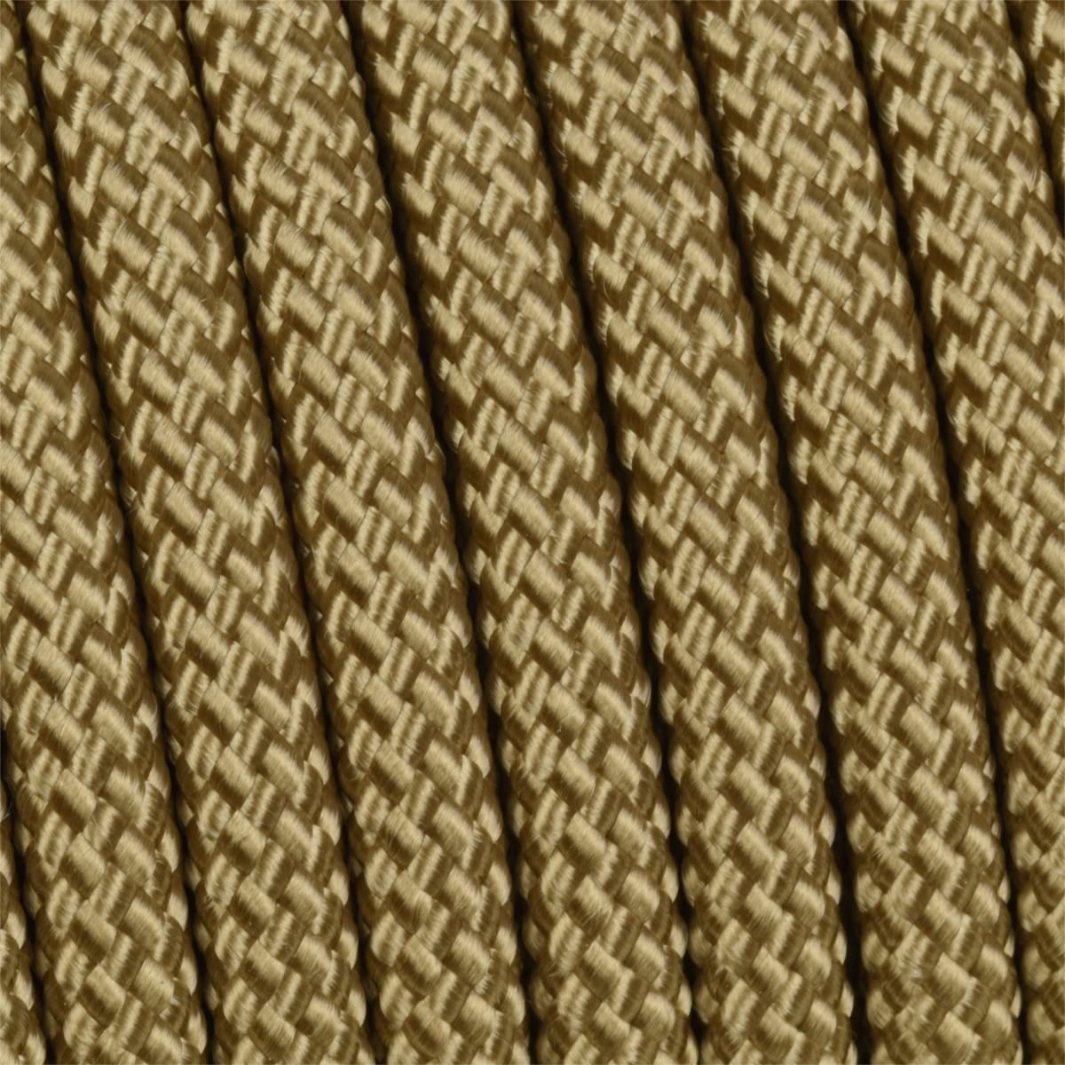 Corderie Italiane 006084730 Doppia treccia skipper alta tenacità, beige, 8 mm - 30 metri