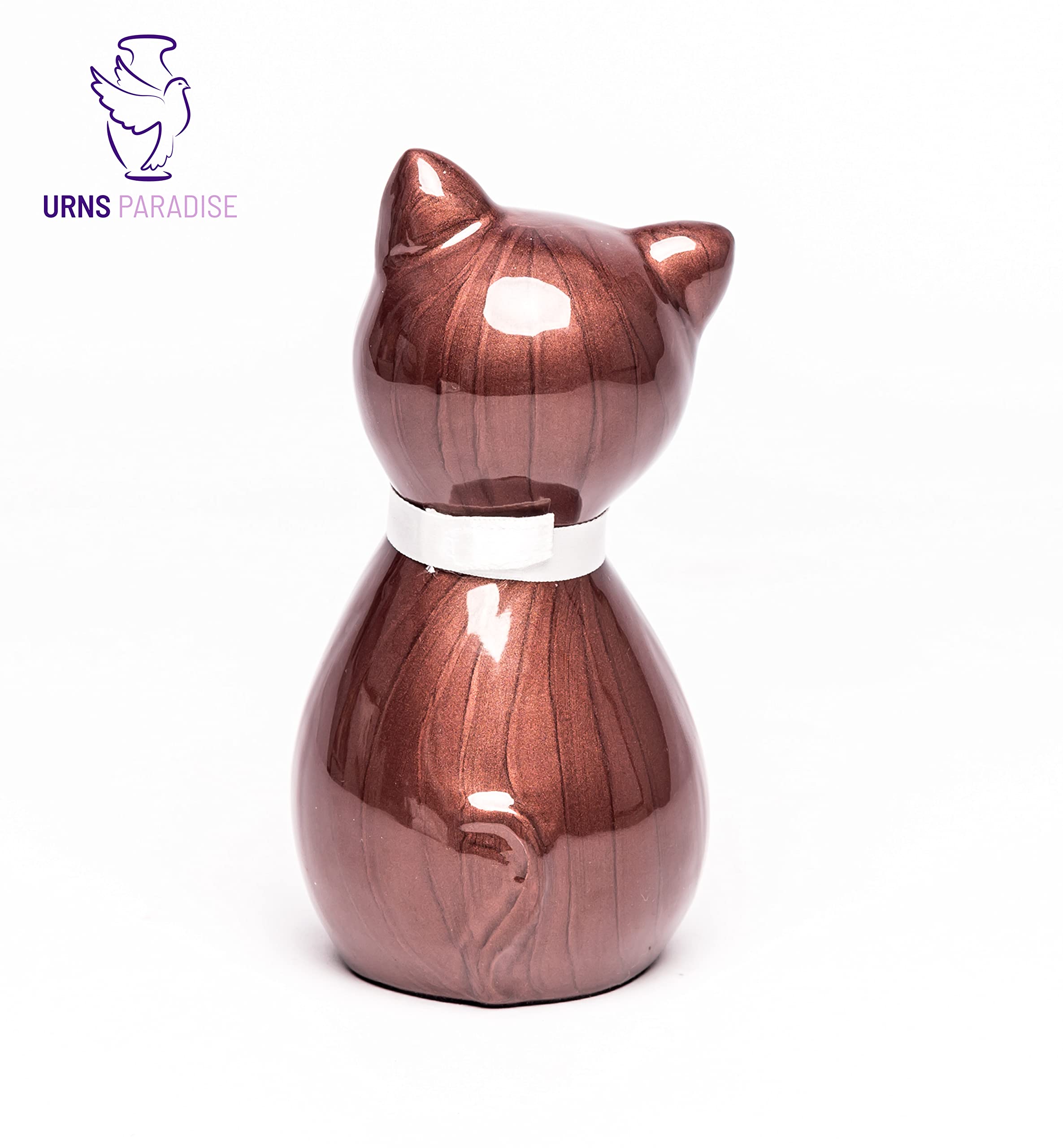 Urna De Cenizas Funerarias Duquesa, Monumento Al Gato, Urna De Cremación De Gatos (marrón)