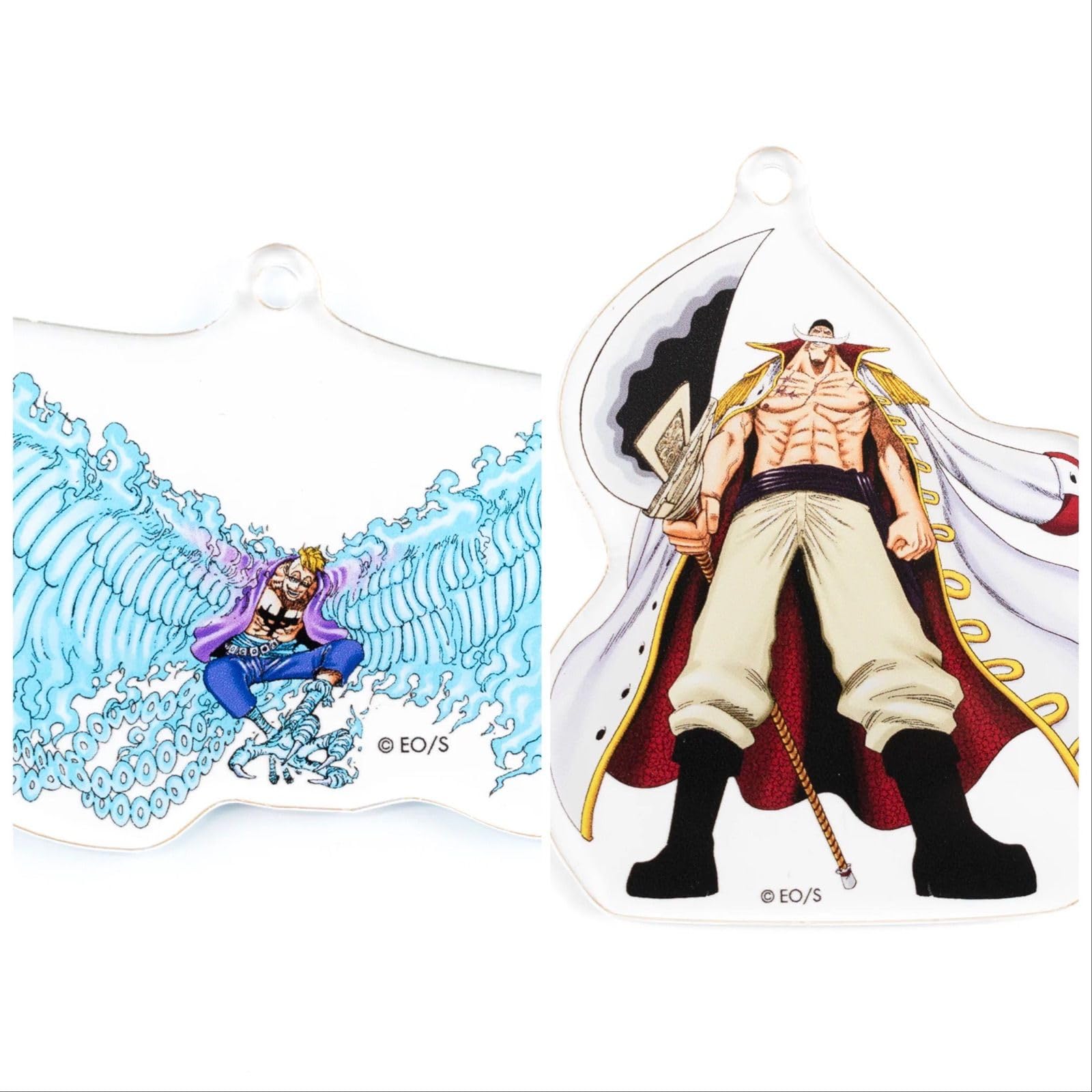 ひげまる　824040サイドアクリル Amazon.co.jp: 白髭 マルコ 2点セット アクリルパーツ meet the