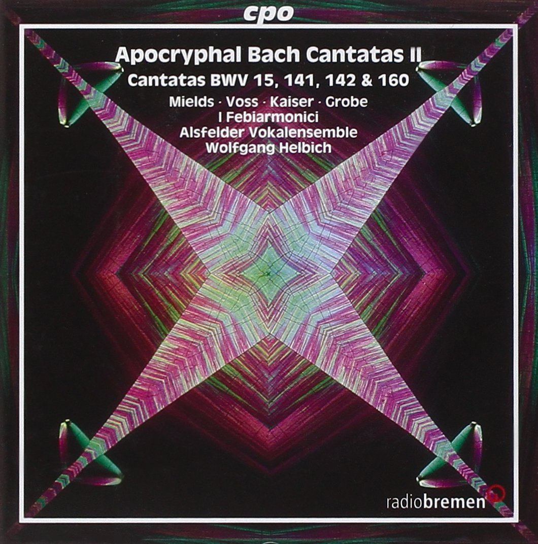 Apocryphal Cantatas Ii [Audio CD] Johann Sebastian Bach; Bach J.S. and Wolfgang Helbich