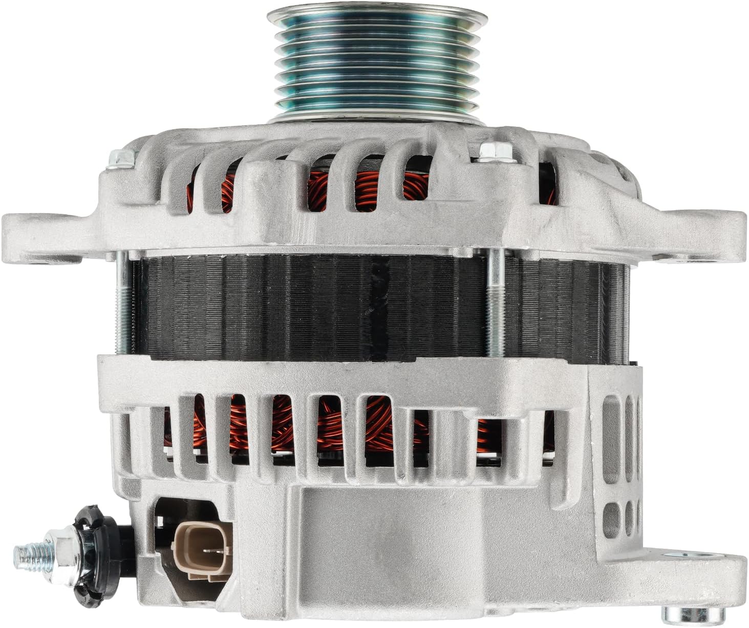 KAX Alternator Fit for Pathfinder 2013-2017, Murano 2015 2017 All Model/2016 3.5L, QX60 2014-2016 3.5L, JX35 2013 High Amp Alternators for 11538N 12V 150Amp CW S7 7-Groove Pulley