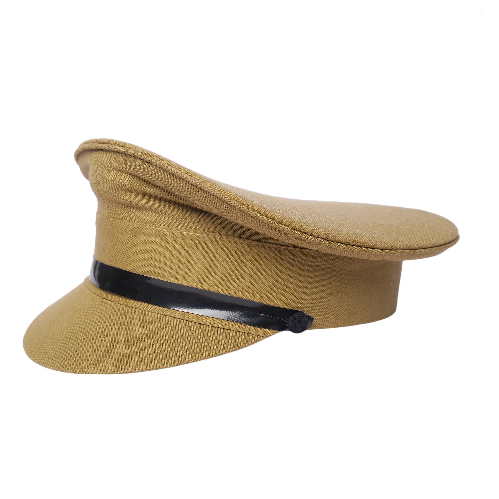 Kaku Fancy Dresses Police Cap For Kids, Police Costume Accessory For Boys & Girls - Khaki (B0D83C2FHJ) Amazon Price History, Amazon Price Tracker
