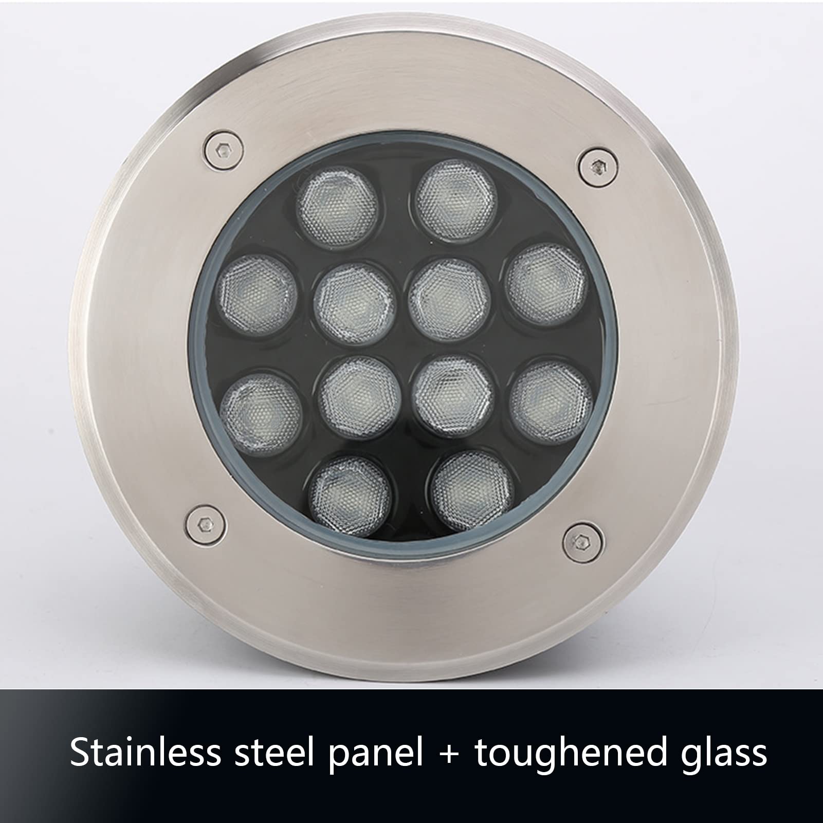 Lampy LED do zabudowy na zewnątrz, IP66, wodoszczelne, do ogrodu, chodników, tarasów, AC 85-265 V