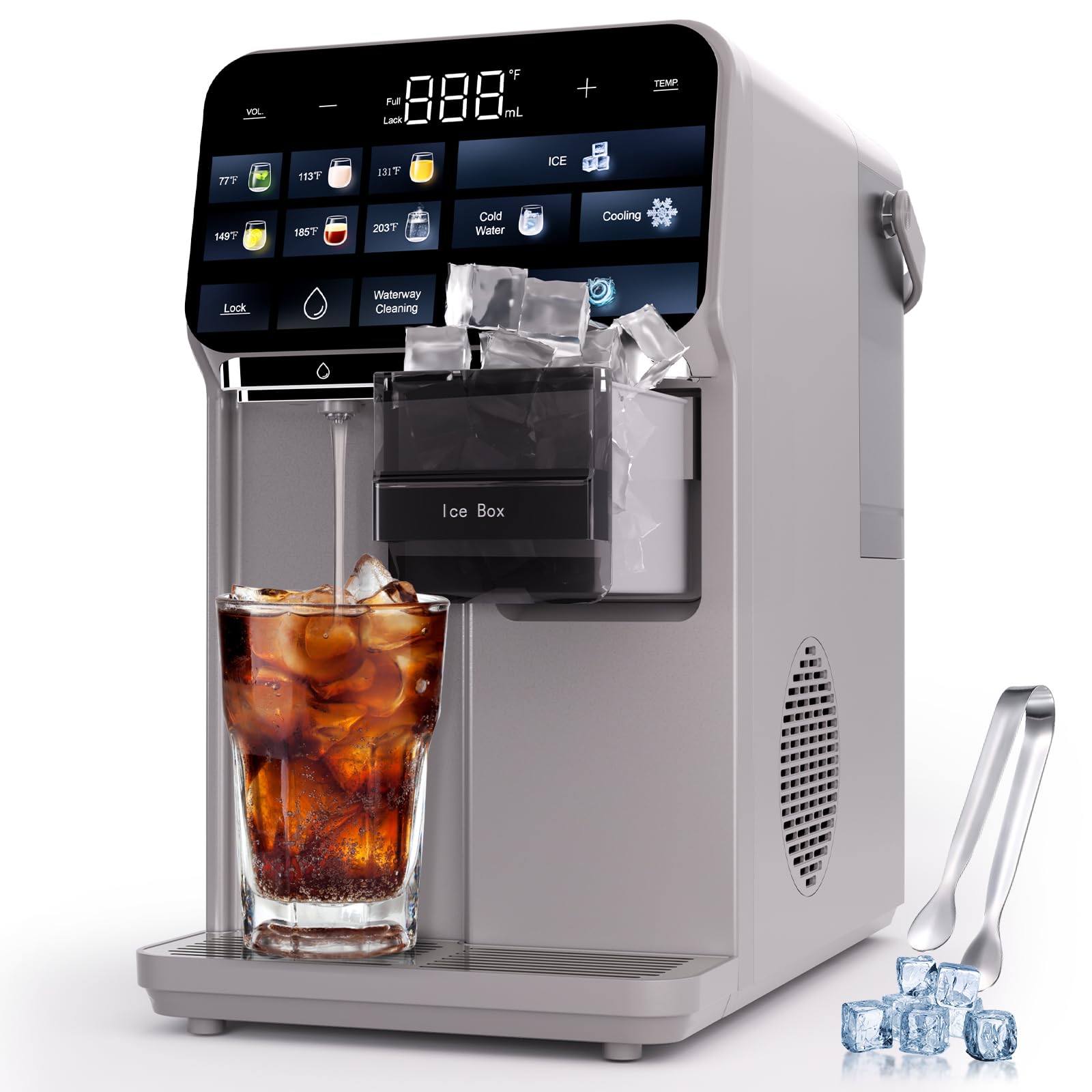 Amazon.com: Ice Maker Water Filter Dispenser, 3 in1 Countertop