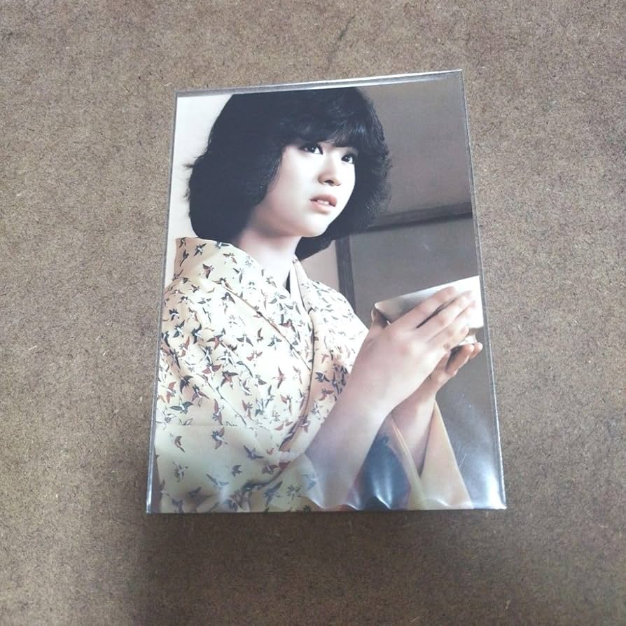 Amazon.co.jp: 松田聖子 L判写真 1枚 着物 和風 レトロ アイドル