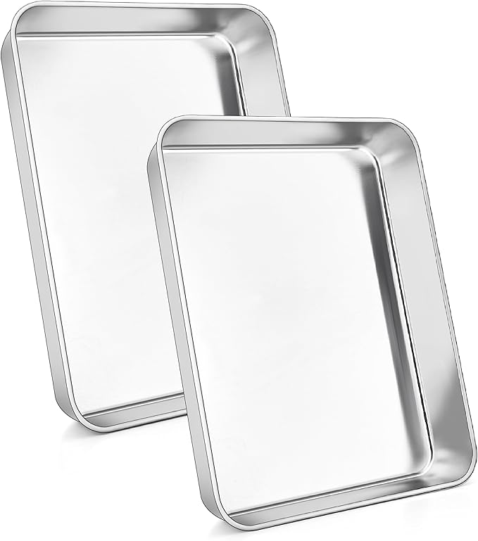 Homikit Backblech Mit Deckel - Edelstahl Auflaufform Mit Antihaft