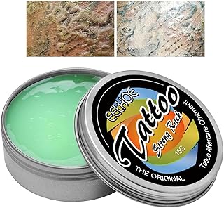 Cuidados posteriores com loção para tatuagem | Bálsamo para tatuagem | Incrível tatuagem à base ervas, bálsamo para tatuagem, cura para tatuagem, creme para tatuagem, Nanyaciv