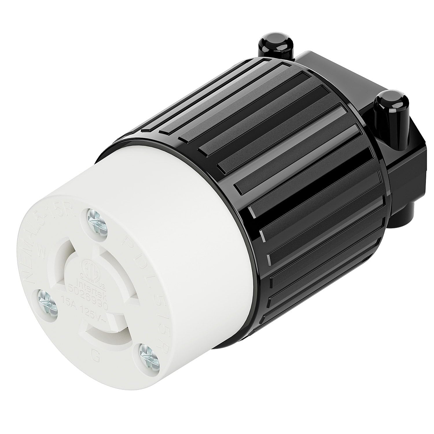 Nema L5-15R 15 Amp 125V 2 Pole 3 Wire Industrial Grade Locking