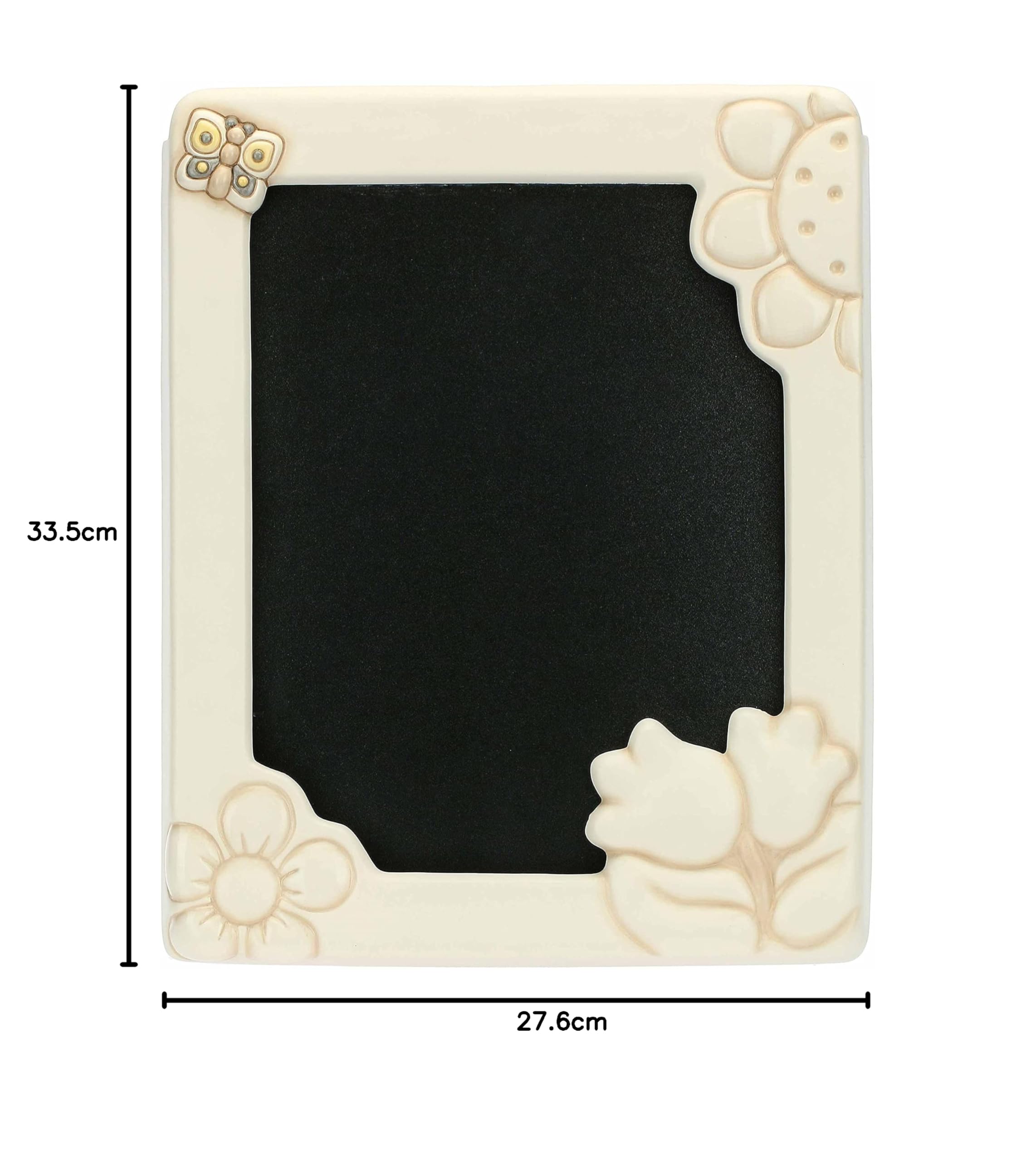 THUN - Lavagna, Linea Elegance - Arredare la Casa, Altri Oggetti Decorativi - Ceramica, Gesso Liquido - 27,6x3,5x33,5 cm h